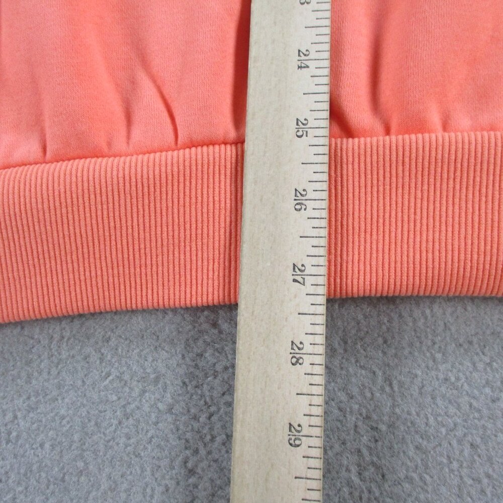 Comfrt Hoodie Adult Medium Coral Orange Signature Sweatshirt Pullover Fleece NEW - Picture 9 of 11